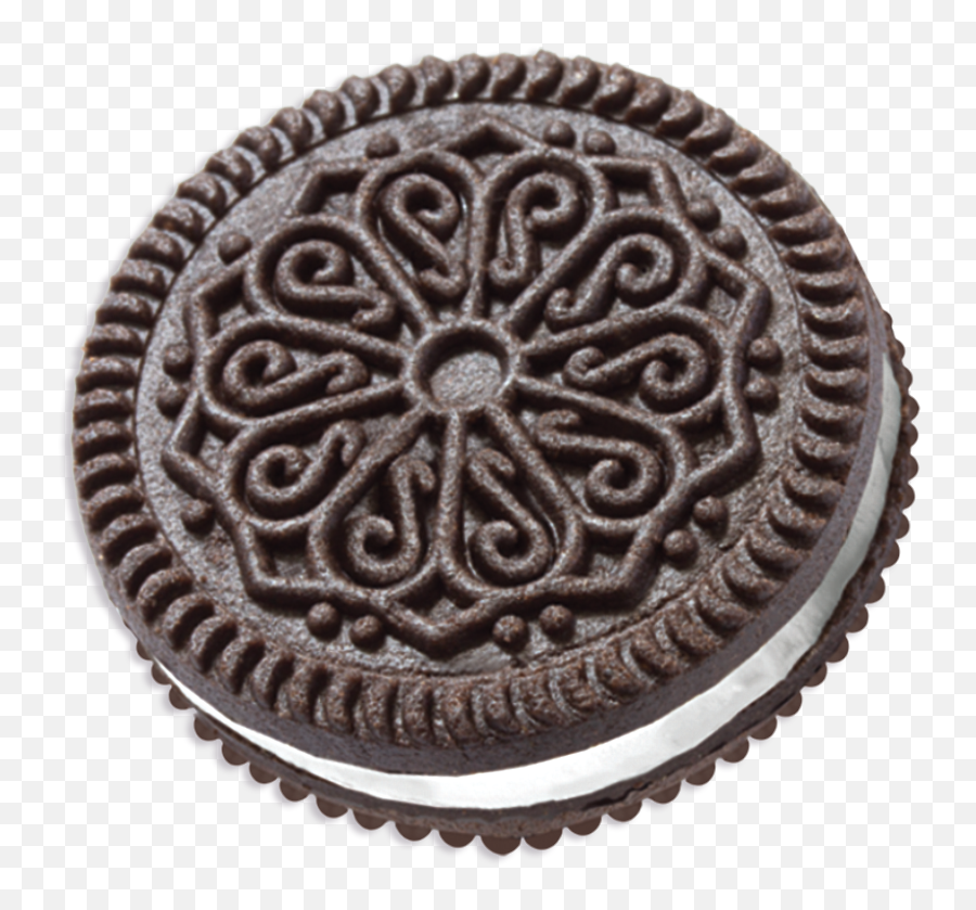 Black Biscuits With Vanilla Filling For Ice - Cream Cream Biscuit Pngs,Biscuit Png