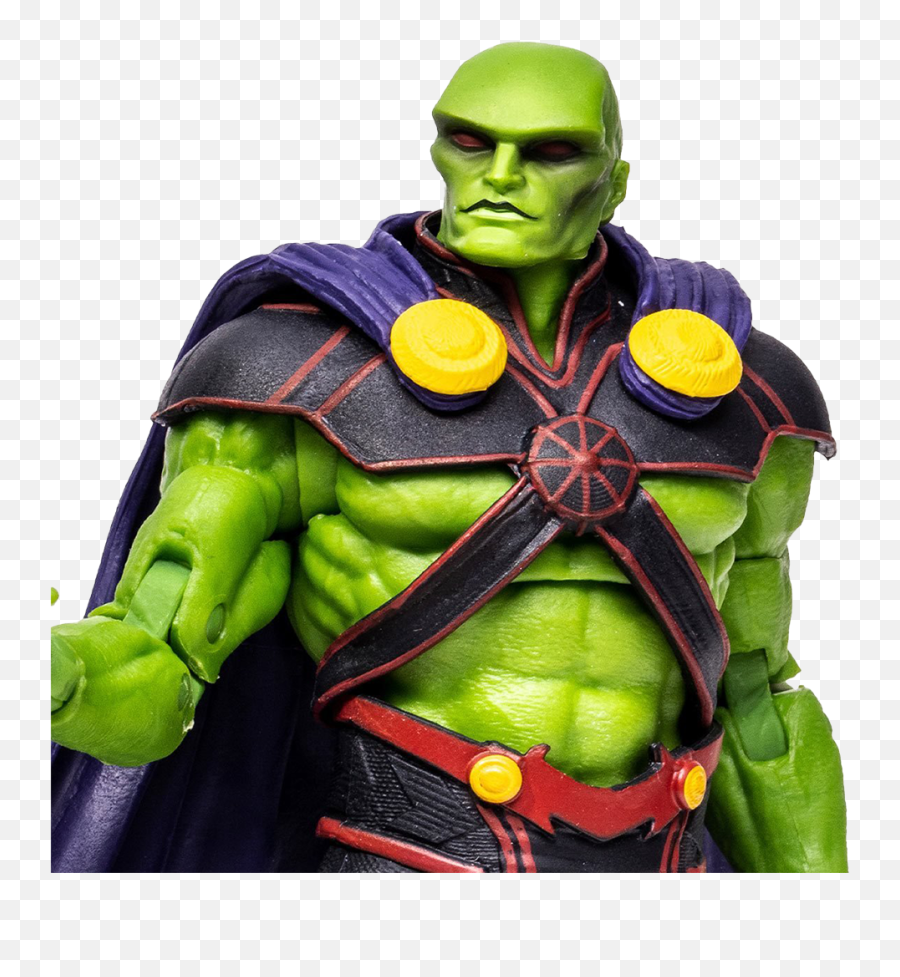 Dc Multiverse Action Figure Martian Manhunter - Mcfarlane Martian Manhunter Png,Dc Icon Figures