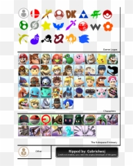Wii - Super Smash Bros Brawl WiFi Icons The Spriters Subspace Emissary png