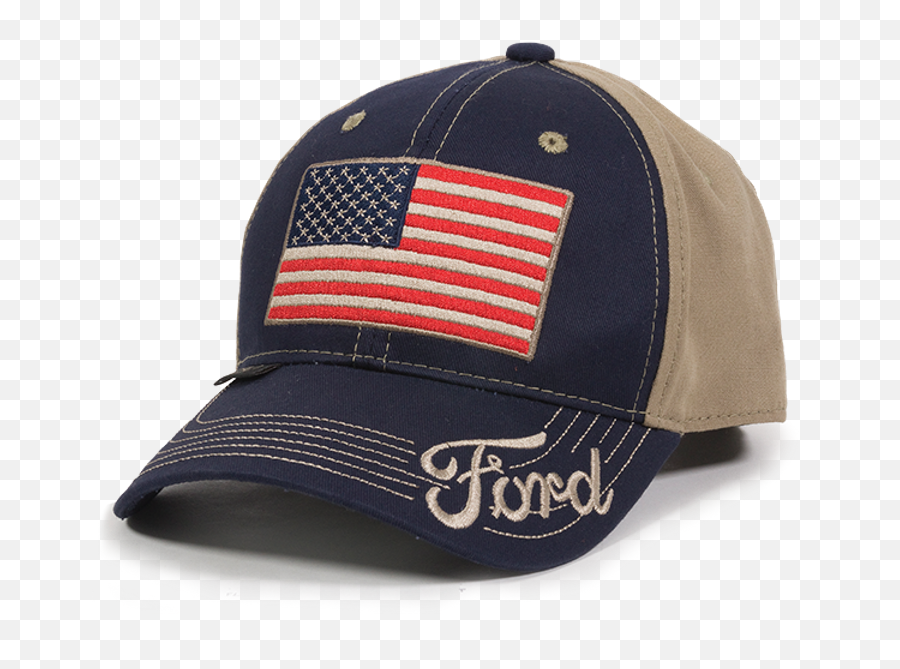 Ford Classic American Flag Cotton Hunting Hat - Ford American Flag Hat Png,American Flag Logo
