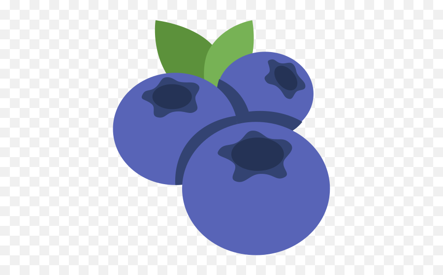 Blueberries Emoji Png Purple Twitter Icon