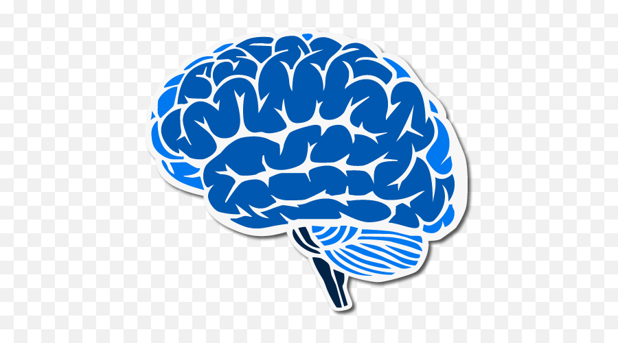 Download Brain - Blue Brain Transparent Background Png,Brain Transparent Background