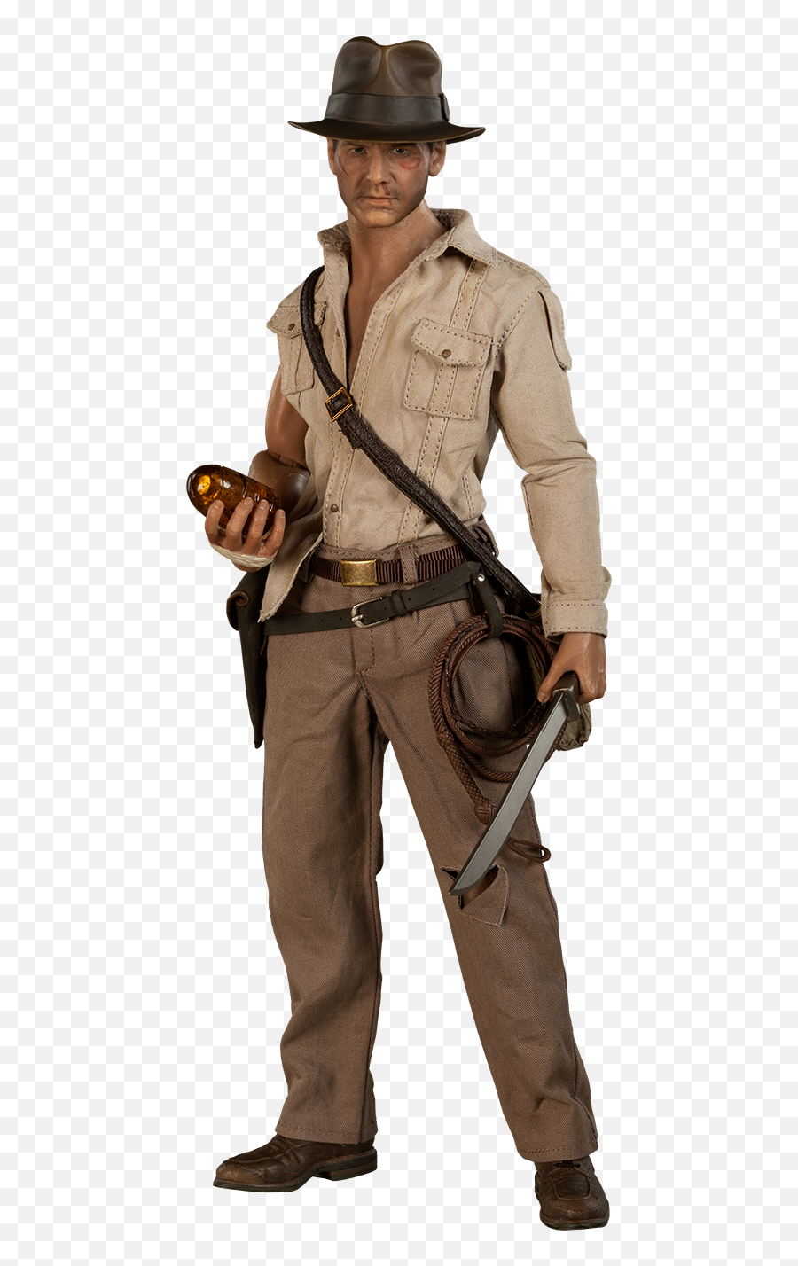 Download Hd Temple Of Doom Sixth Scale - Indiana Jones Temple Of Doom Outfit Png,Indiana Jones Png