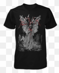 Gravestone Walks Tee Labor Day Sale Slayer Store - Slayer Gravestone Walks Tshirt Png,Gravestone Transparent