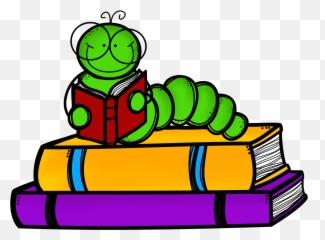 Bookworm Clipart Transparent Background - Worm Clip Art png