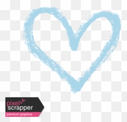 Heart Png Light Blue Picture