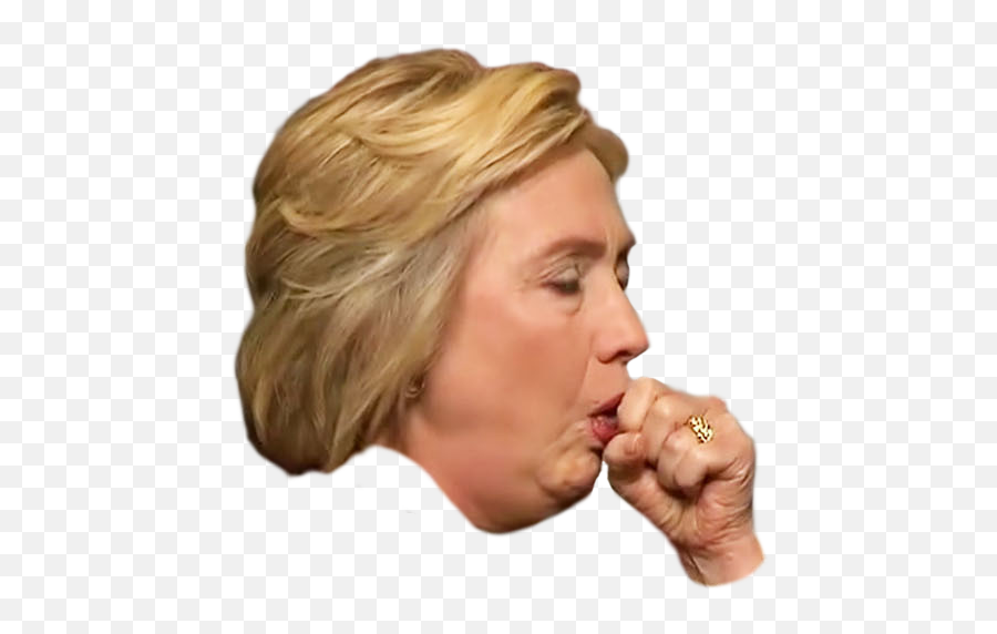 Hillary Clinton Cough Transparent - Hillary Coughing Png,Hillary Clinton Transparent Background