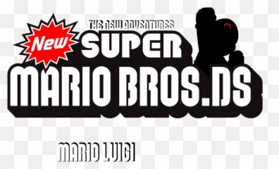 Super Mario Bros Ds Logo By Sy24 - Graphic Design png