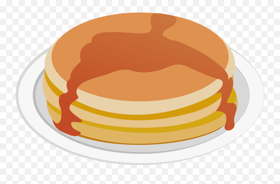 Pancakes Vector With Transparent Background - Clip Art Png,Pancake Transparent