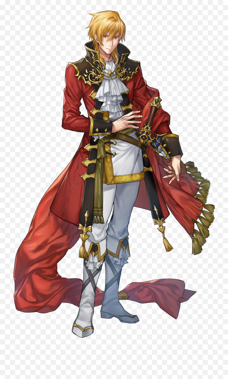 Mullet Hair Png - Eldigan Has Got A Beautiful Hair Color But Camus And Xander Fire Emblem,Mullet Png