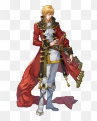 Mullet Hair Png - Eldigan Has Got A Beautiful Hair Color But Camus And Xander Fire Emblem,Mullet Png