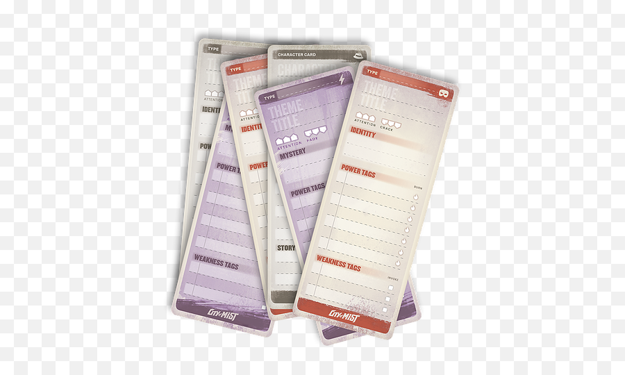 Character U0026 Theme Cards - Gadget Png,Purple Mist Png