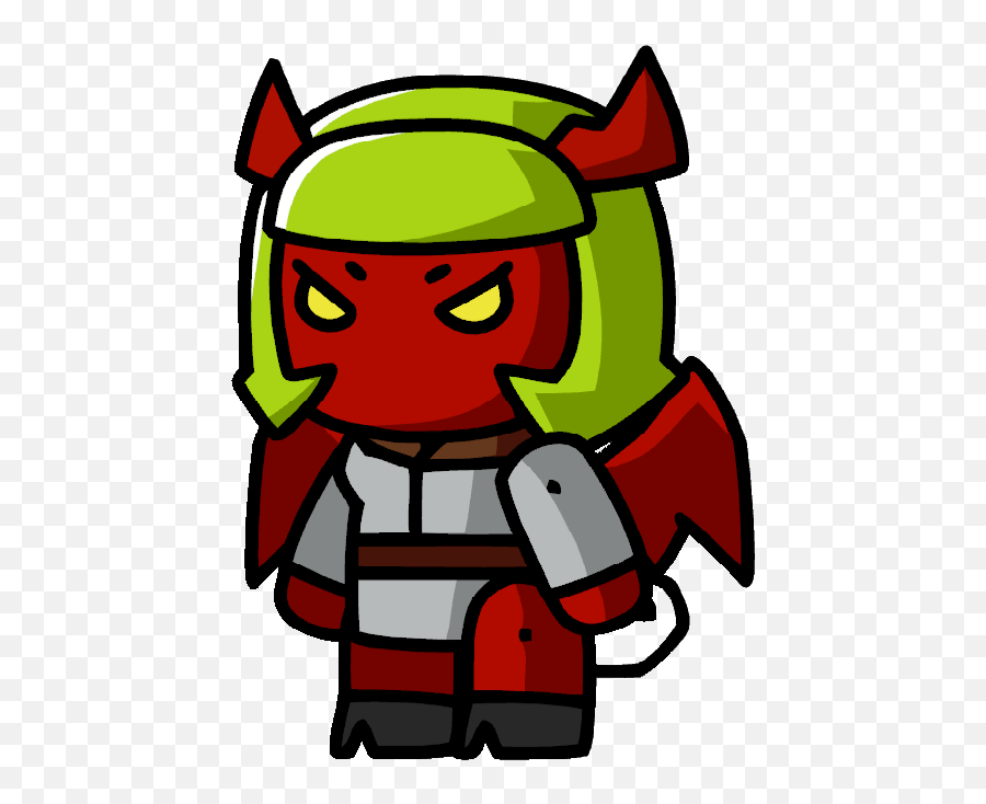 Demon Clipart Female Devil Picture 889034 - Scribblenauts Panty And Stocking Png,Demon Png