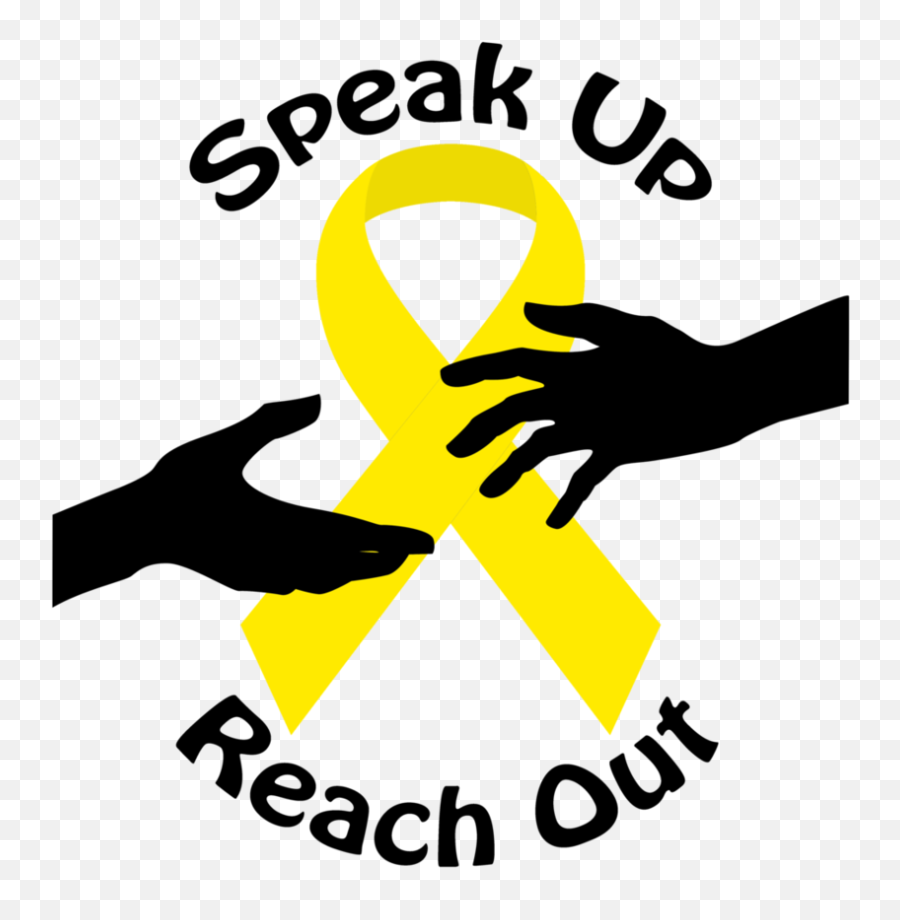 Download Suicide Awareness - Speak Up And Reach Out Full Clip Art Png,Suicide Png