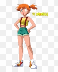 Pokemon Misty Png 6 Image - Pokemon Heart Gold Misty,Misty Png - free ...