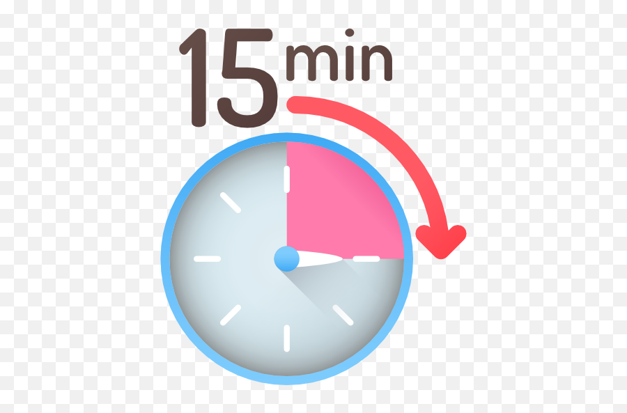 Timer - Clock 15 Minutes Png,Timer Png