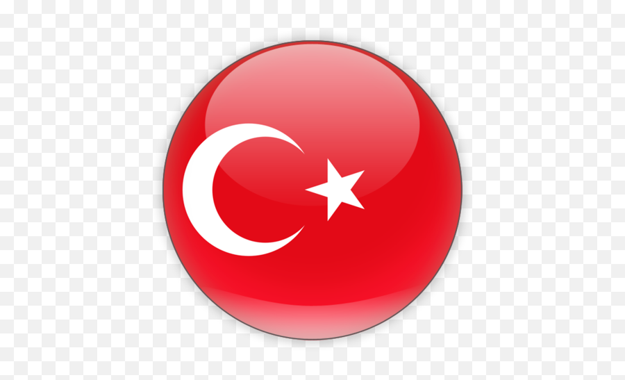 Round Icon - Turkey Flag Circle Png,Turkey Flag Png