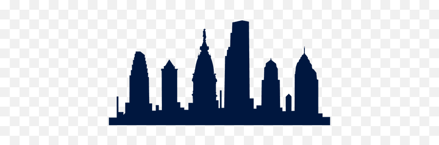 Philadelphia Png 7 Image - Transparent Philadelphia Skyline Silhouette,Philadelphia Png