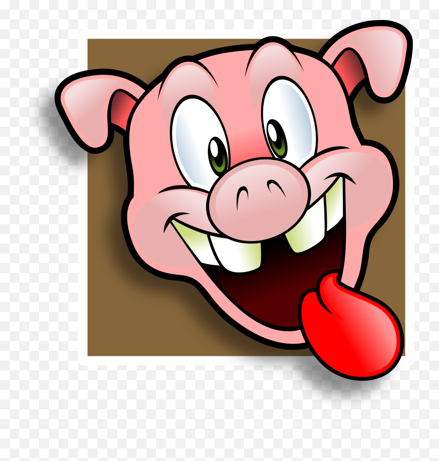 Clipart Png Pig Transparent - Gambar 100 X 100 Pixel,Pig Clipart Png