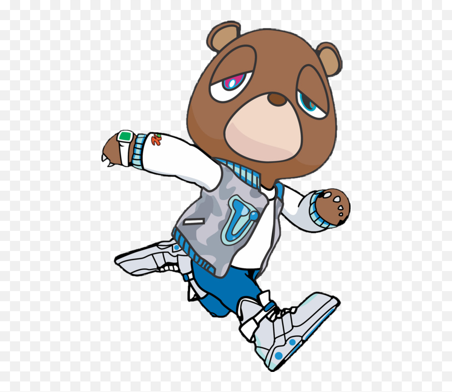 Download Unfollow - Dropout Bear Art Png,Kanye West Transparent