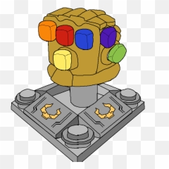 Download Lego Infinity Gauntlet - Cartoon PNG Image with No Png