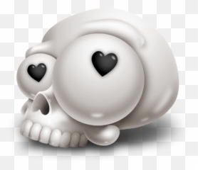 Funny Skull In Love Icon Png Clipart Image Iconbugcom - Png Image Skull Funny Png,3d Skull Png