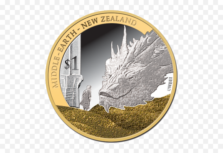 1 Oz Fine Silver Coin - The Hobbit The Battle Of Five Armies Paul Hopkins Park Png,The Hobbit Png