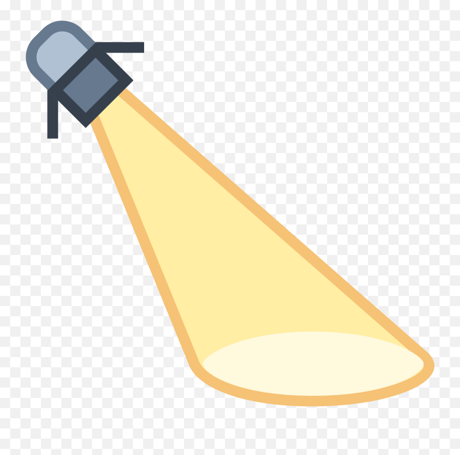 The Icon Is A Picture Of Spotlight - Spot Light Full Illustration Png,Spot Light Png