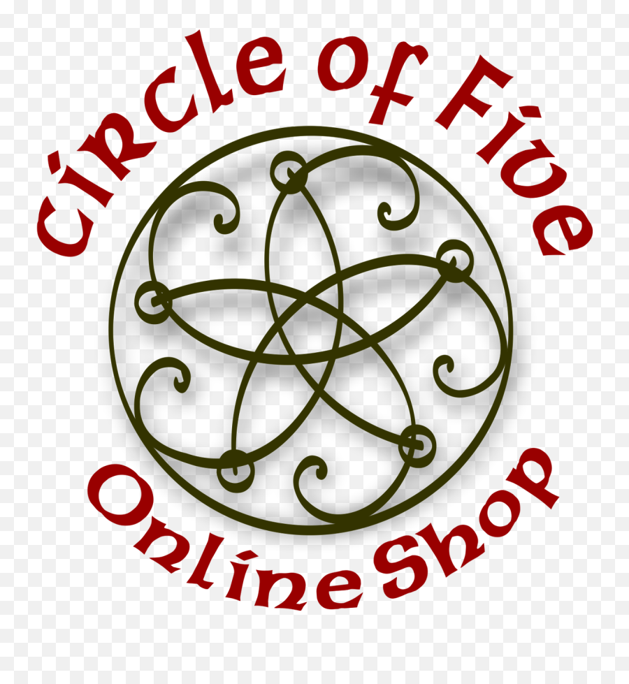 Scrollwork Circle Of Five - Circle Png,Scrollwork Png