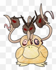 I Fully Colored Brachyzoidu0027s Psyduckdodrio Drawing And It - Clip Art Png,Psyduck Png