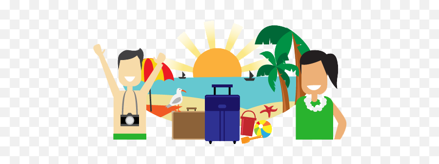 Vacation Png Transparent Image - Vacation Clip Art Transparent,Vacation Png