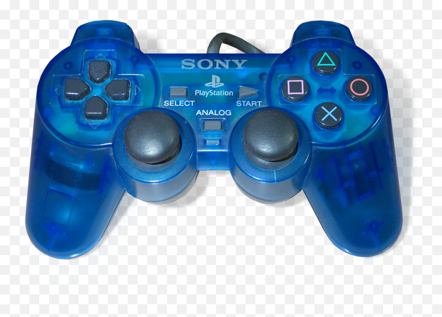Blue Dualshock - Playstation 2 Controller Png,Objects Png