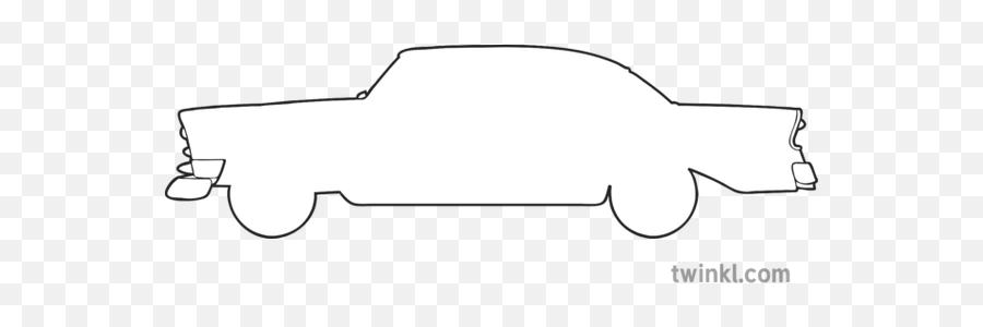 Chevy Bel Air Outline Ks2 Black - Language Png,Car Outline Logo