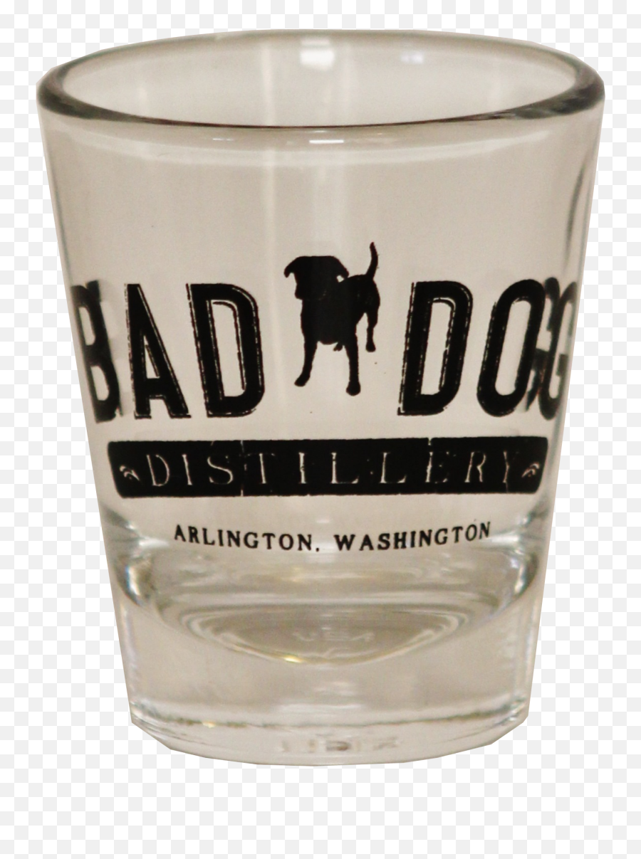 Bad Dog Shot Glass Distillery Png