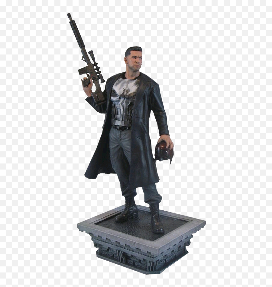 Download The Punisher Scale Hot - Marvel Gallery Punisher Statue Png,Punisher Netflix Logo