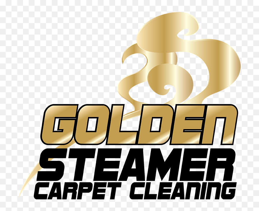 Residential Logo Design For Golden Steamer Carpet Cleaning - Horizontal Png,Carpet Cleaning Logos