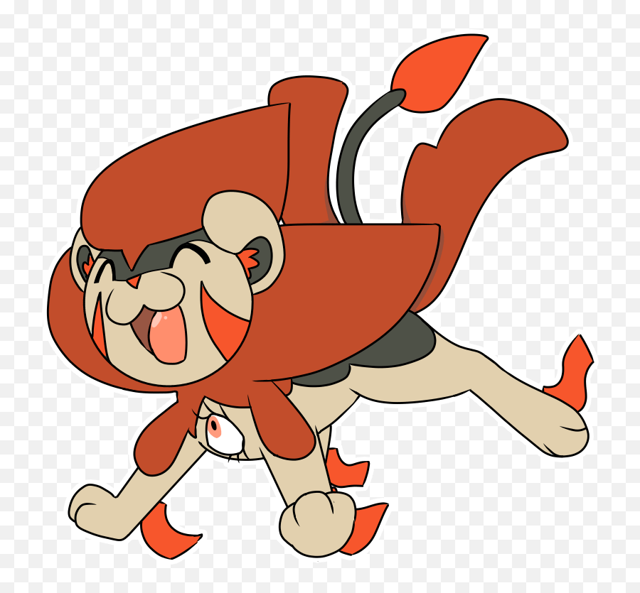 Pokefusion Litleo X Jirachi Litachui - Portable Network Graphics Png,Jirachi Png