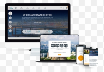 Vp Go Fast Forward Edition Virgin Pulse - Technology Applications png