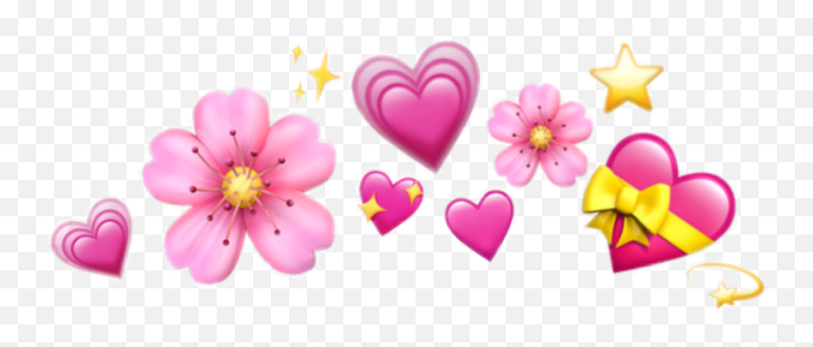 Download Hd Heart Emoji Crown Png Transparent Image - Heart Emoji Crown Png,Heart Crown Transparent