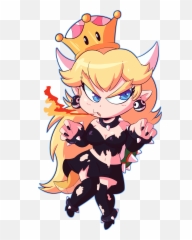 Chibi Bowsette - Fictional Character Png,Bowsette Png