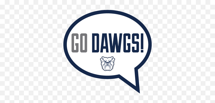 Stickers And Gifs - Butler University Go Dawgs Png,Butler University Logo