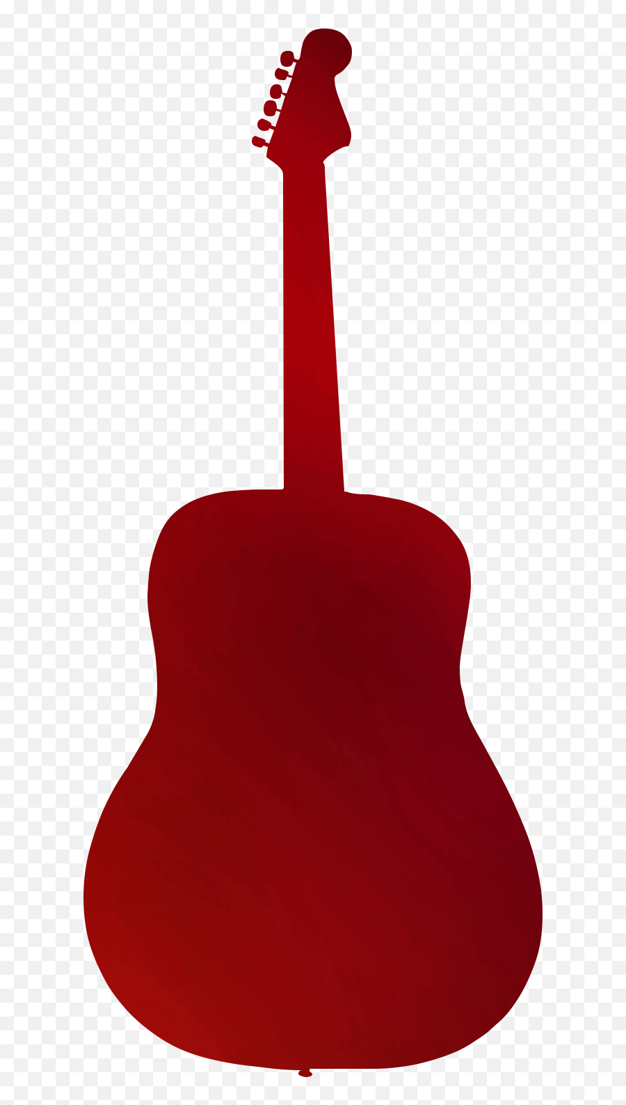 Download Guitar Product Redm Design Png Free Photo Clipart - Maroon Guitar Silhouette Transparent,Red String Png