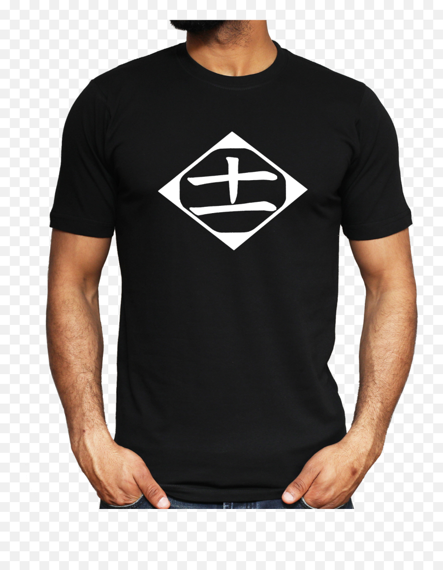 Details About Bleach T Shirt 11th Devision Captain Zaraki Kenpachi Logo Anime Mens Black White - T Shirt In Arabic Writing Png,Bleach Logo Transparent