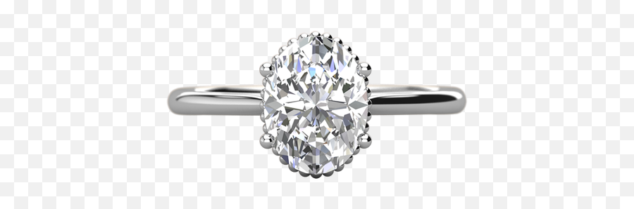 Clio Oval Cut Engagement Ring - Engagement Ring Png,Engagement Png