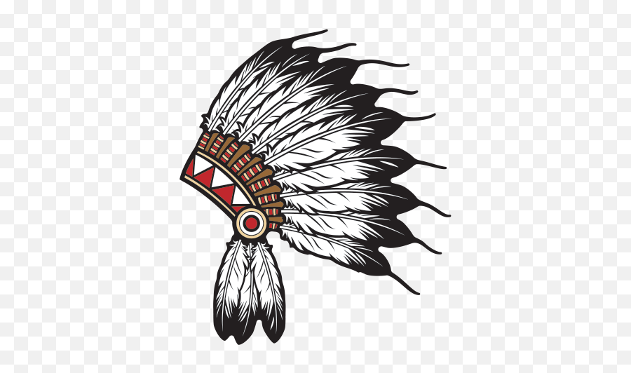 Native Indian Chief - Native American Chief Headdress Png,Indian Feather Png