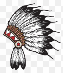 Native Indian Chief - American Headdress png