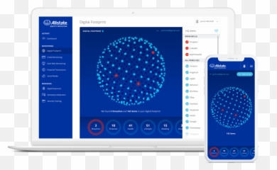 Allstate Identity Protection For Sams - Dashboard png