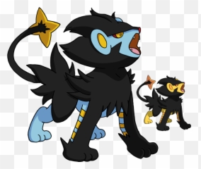 Luxray - Luxray Vs Shiny Luxray Png,Luxray Png