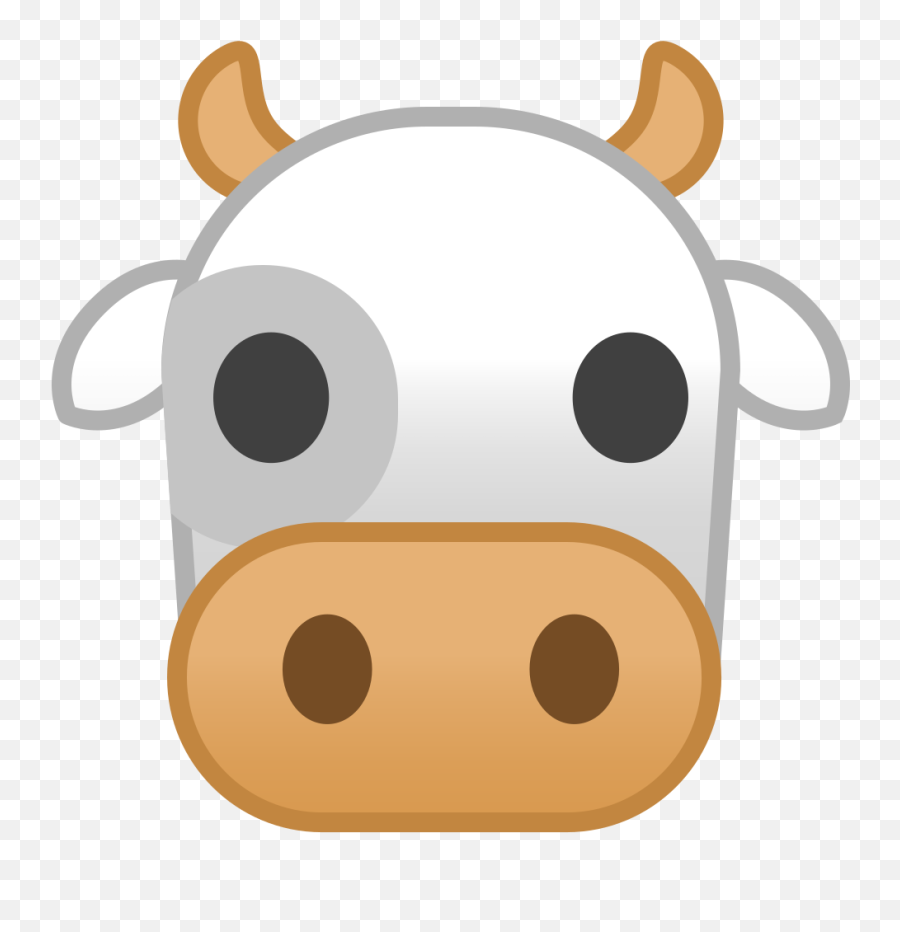 Cow Face Icon - Cow Emoji Png,Cow Icon