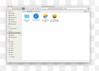 Remove Microsoft Edge Canary From Macos - Vertical png